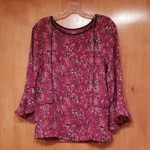 Floral LOFT blouse